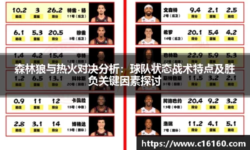 森林狼与热火对决分析：球队状态战术特点及胜负关键因素探讨